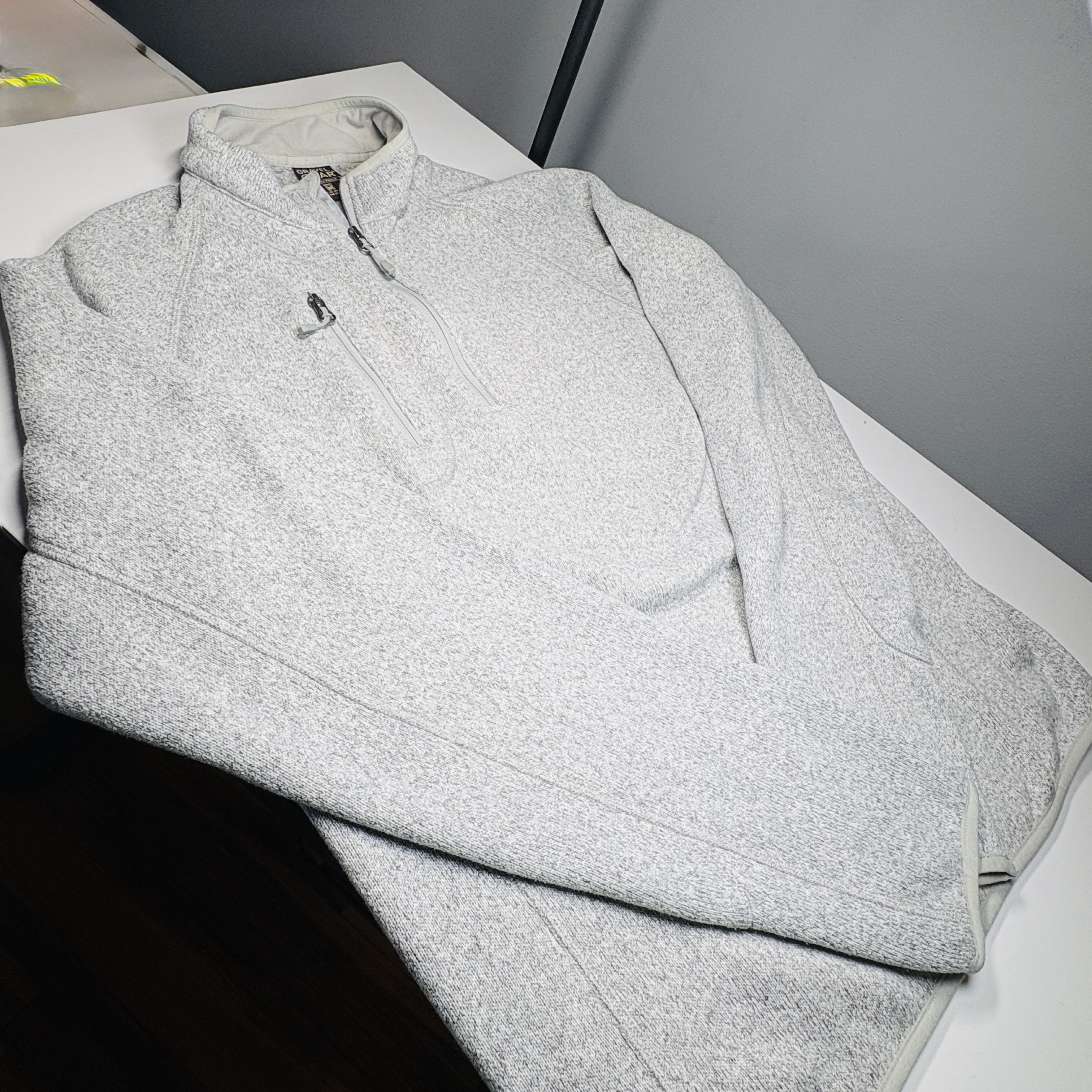 Grey Gravel Gear 1/4 zip fleece