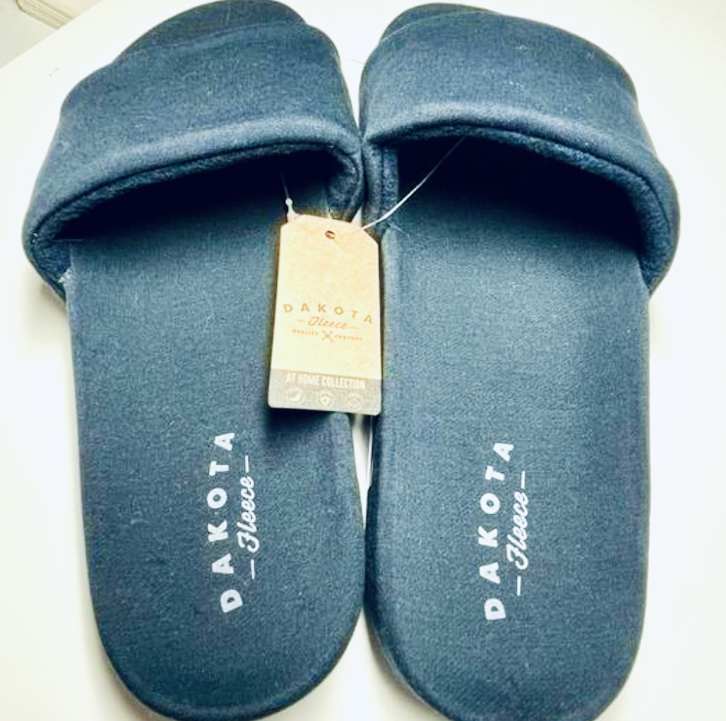 Dakota Men Fleece Slip On Slides / Slippers
