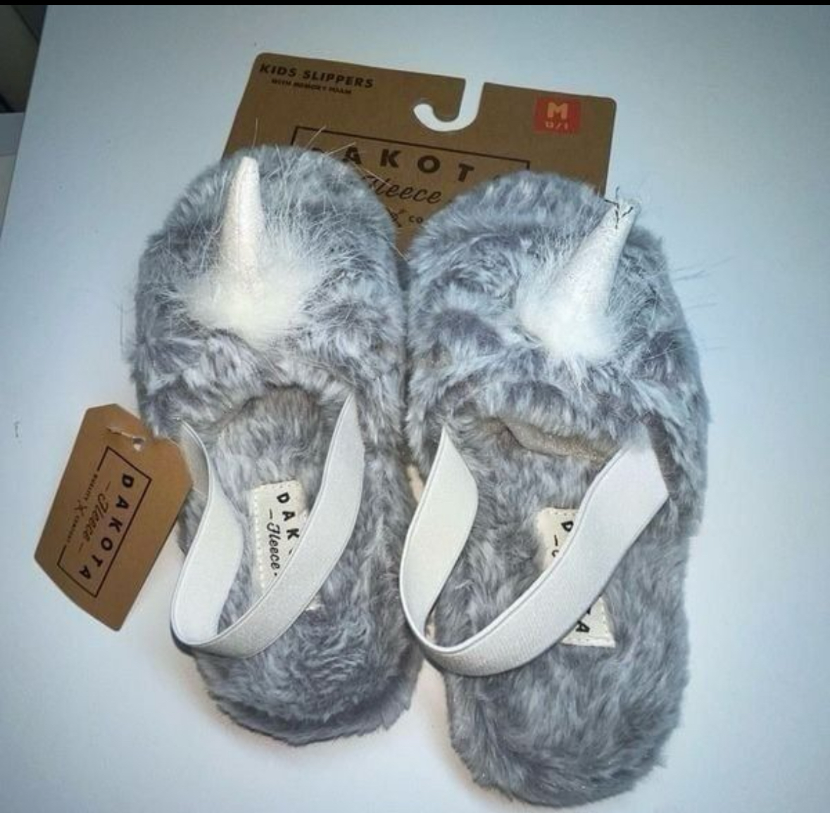 Unicorn girls slippers new