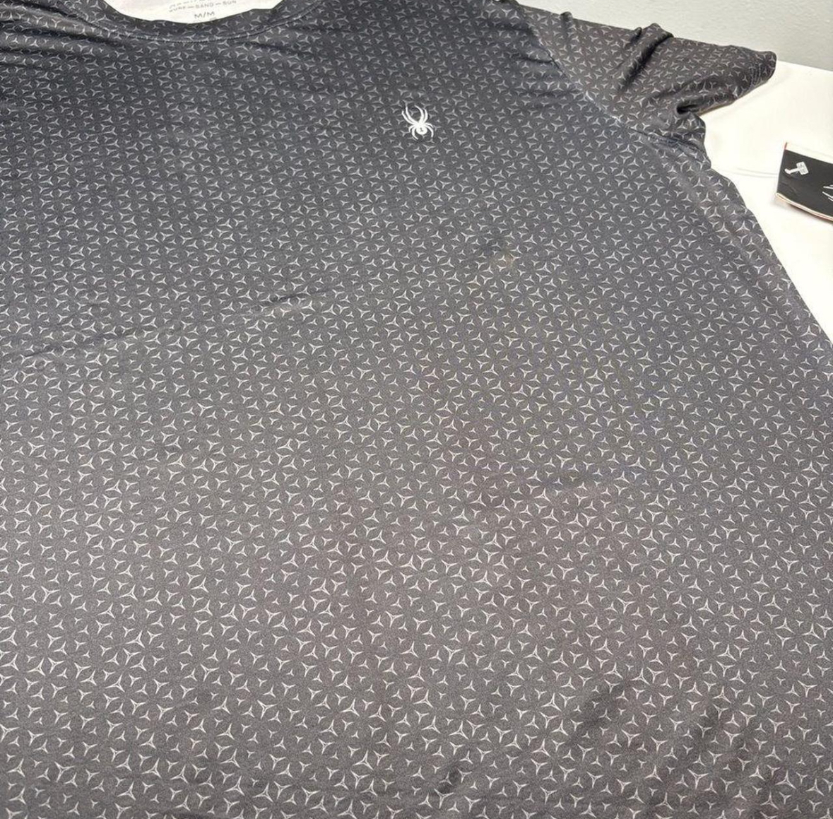 Men’s Spyder short sleeve rash guard
