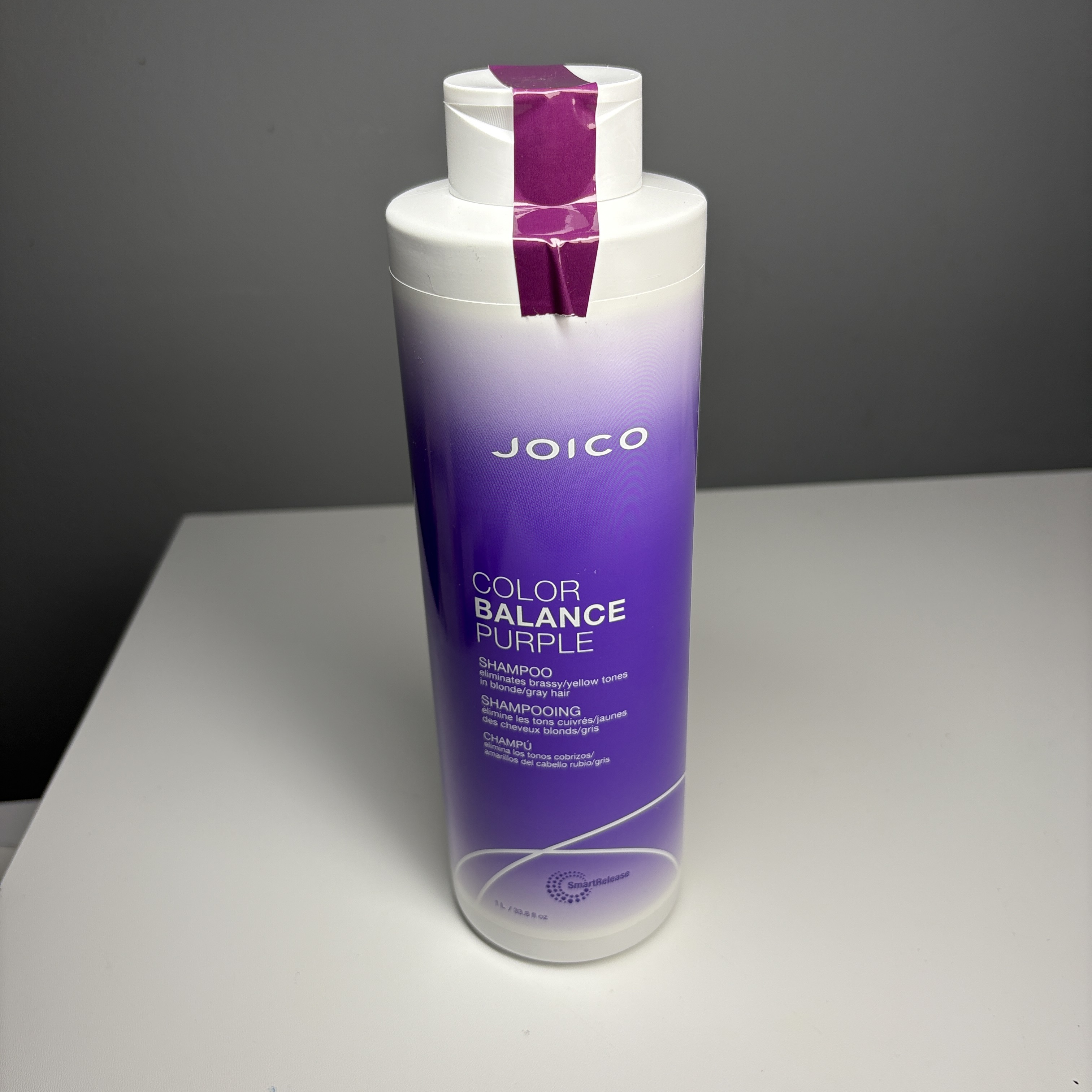 NEW JOICO Color Balance Purple Shampoo 1 Liter Purple Color Balance