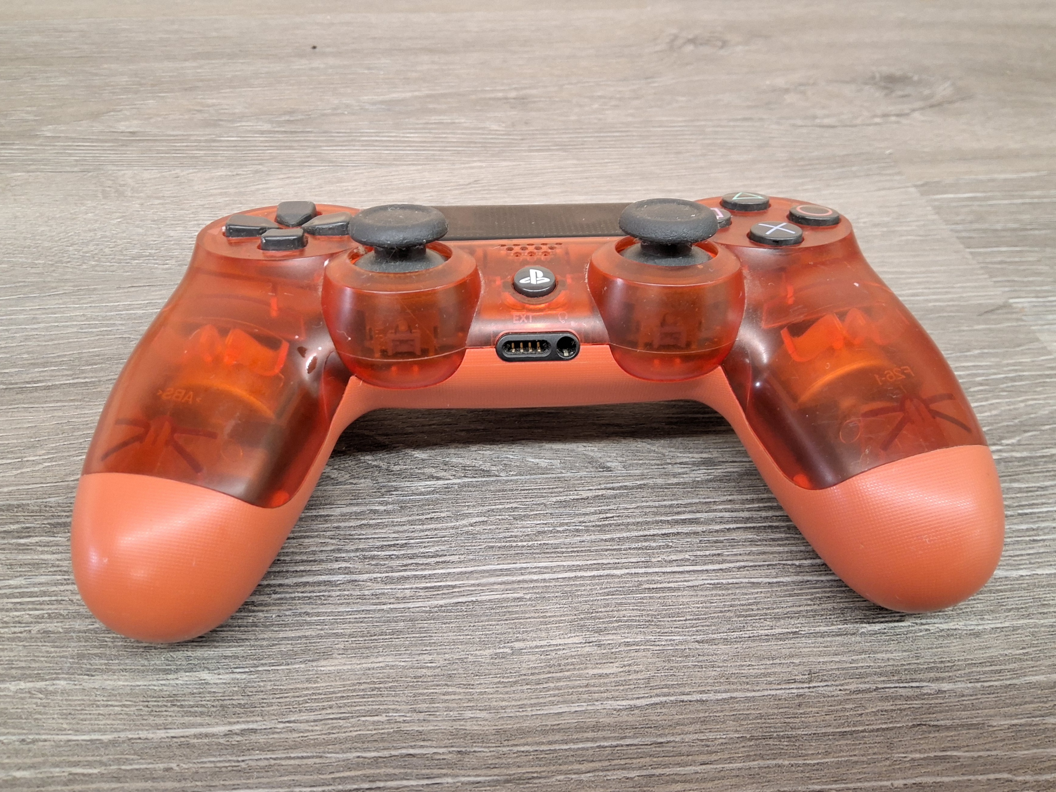 Sony PS4 DualShock 4 Wireless Controller Red Crystal (Untested)