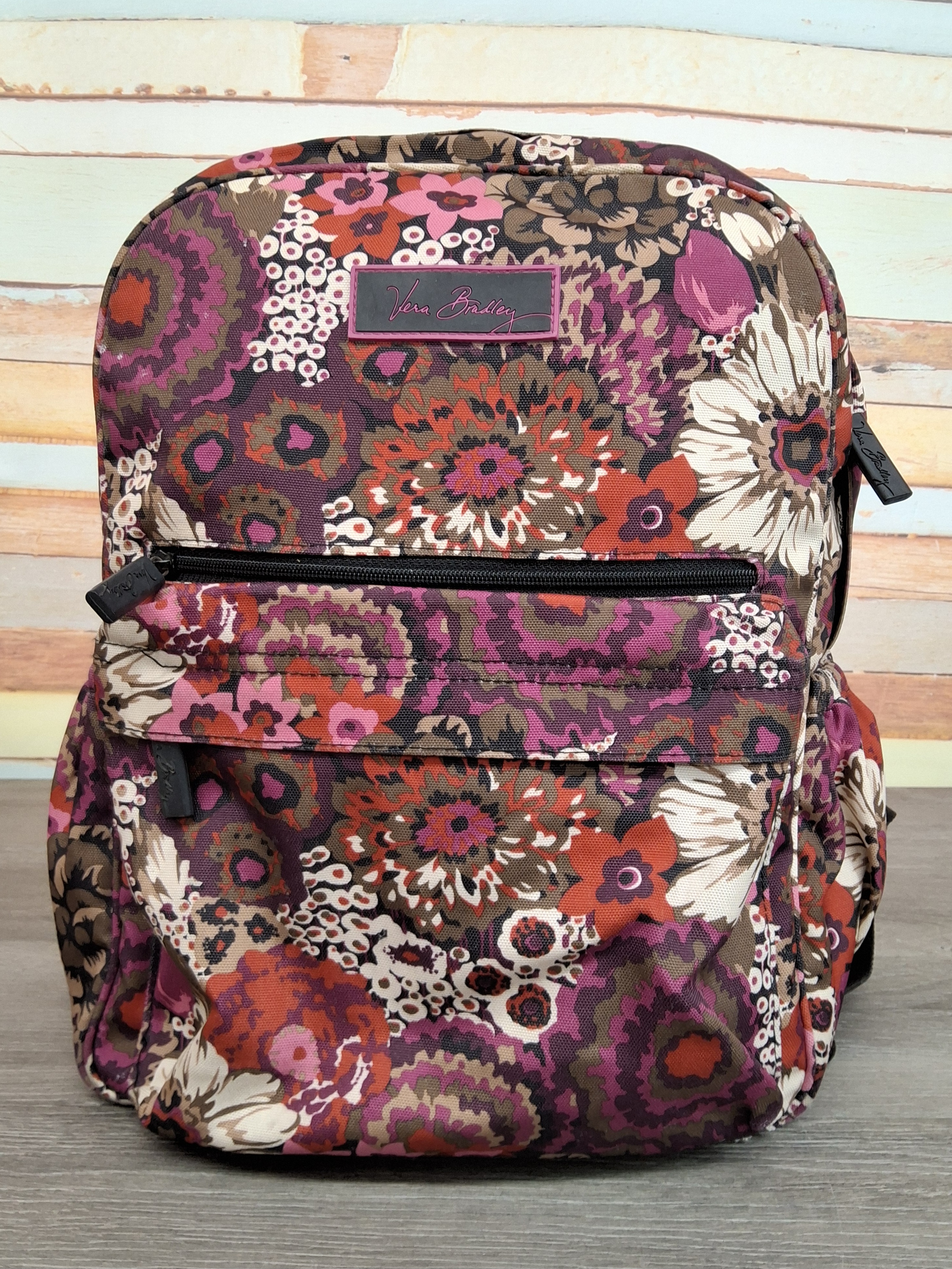 Vera Bradley Floral Backpack – Multicolor Print