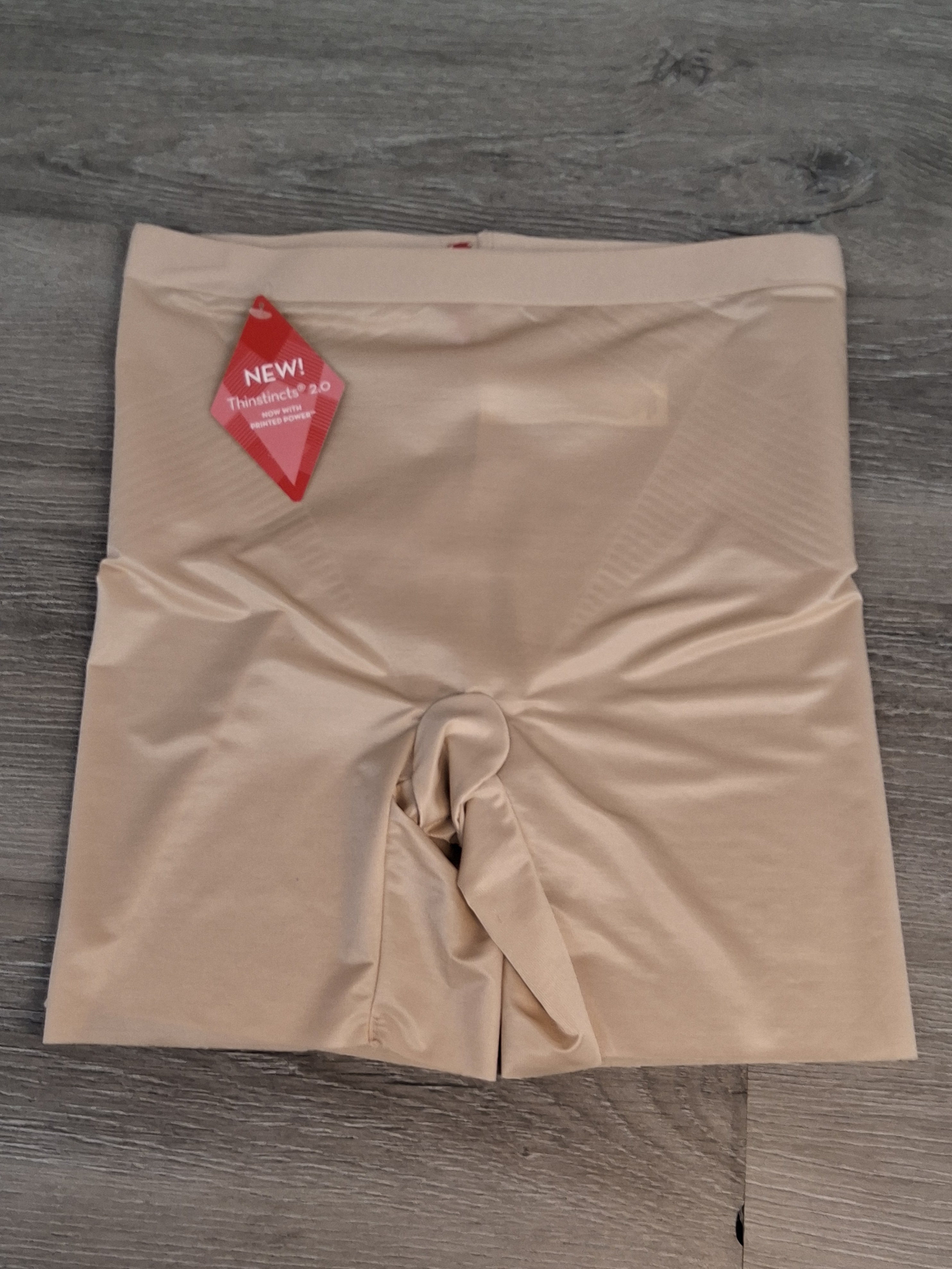 Spanx Thinstincts 2.0 Shaping Shorts Nude Size Small
