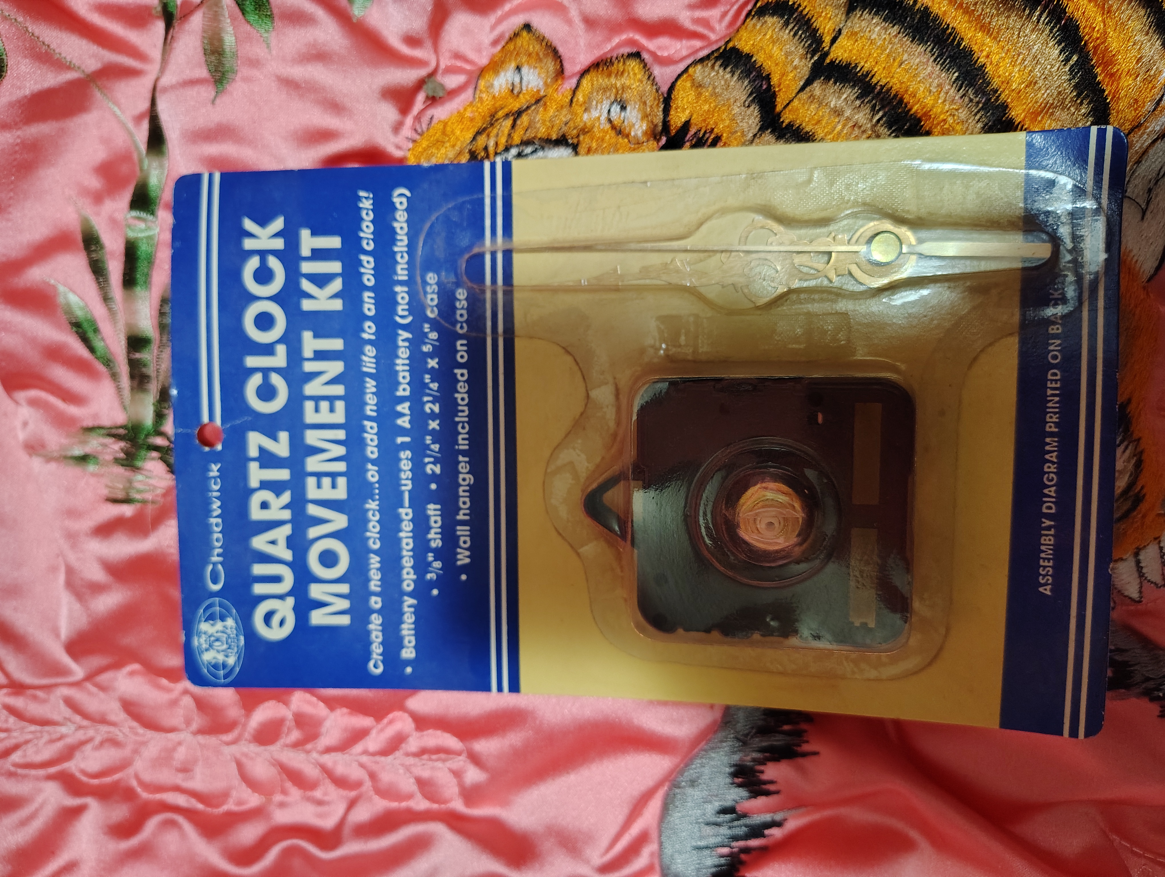 quartz clock movement kit