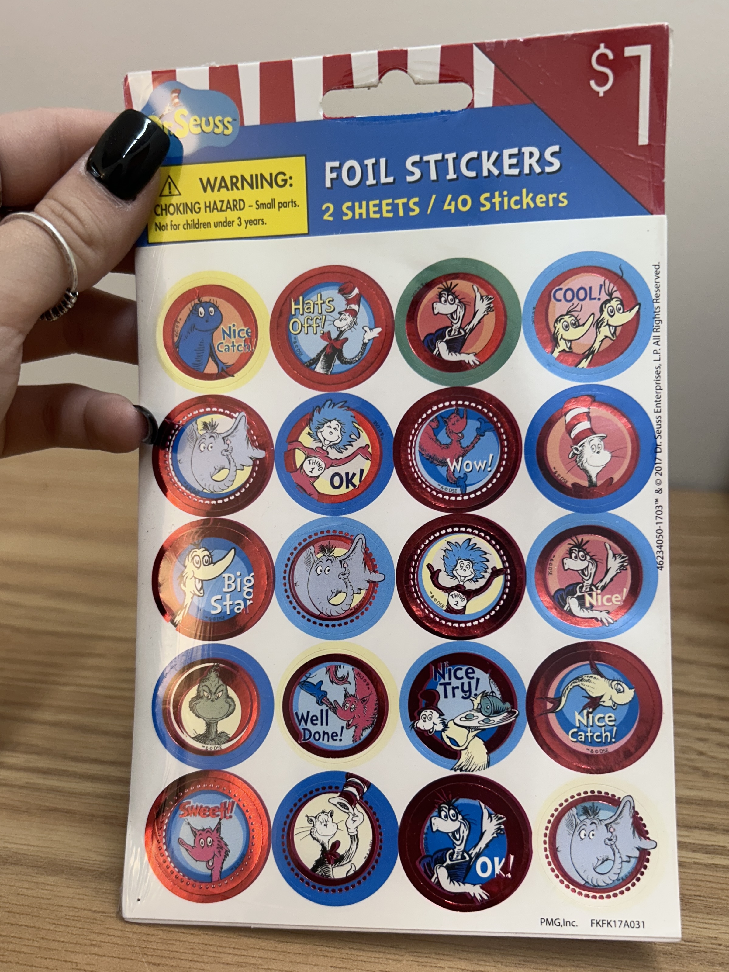 Dr. Seuss Stickers