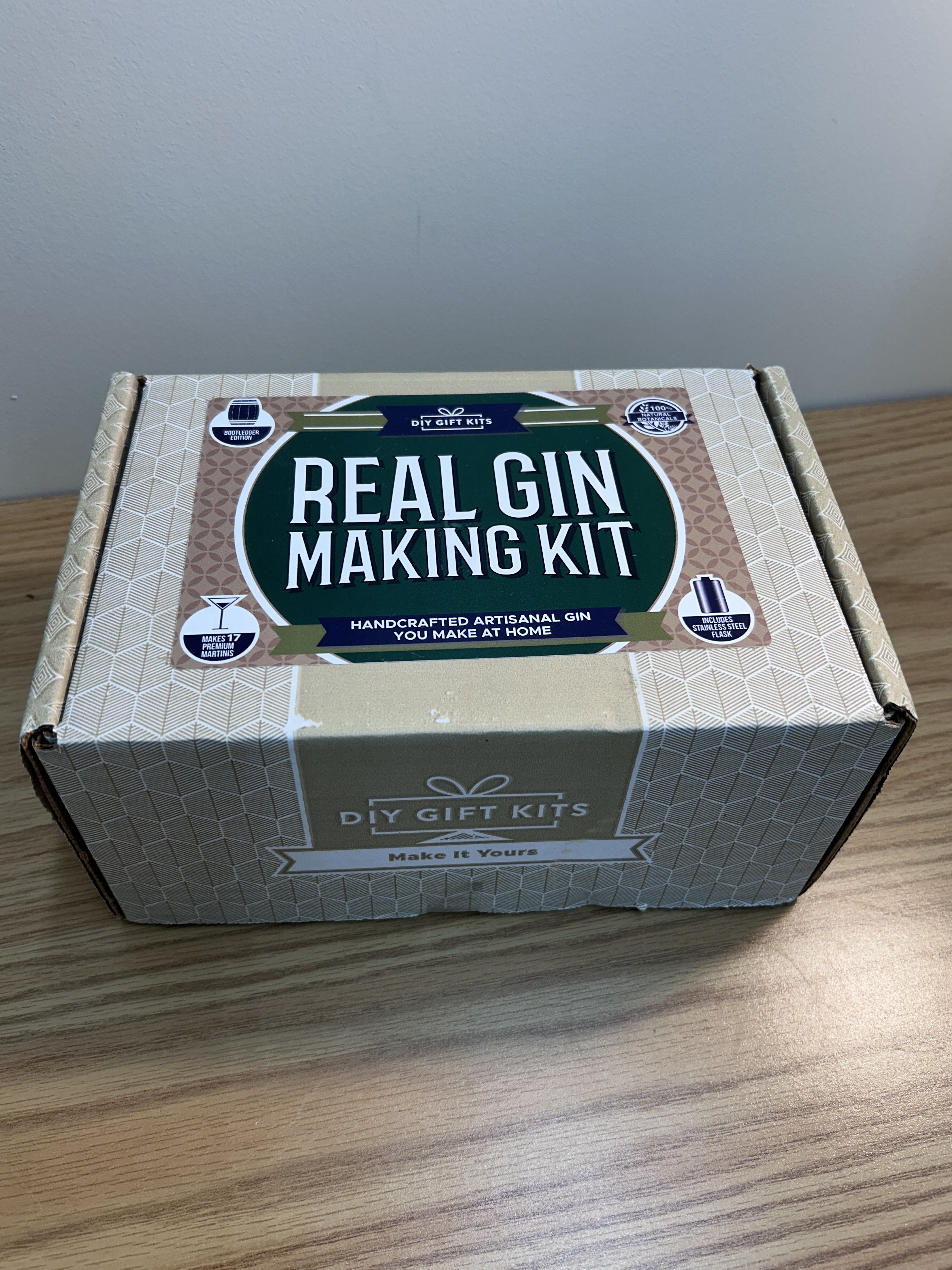 21 and up DIY Gin Making Gift Kit
