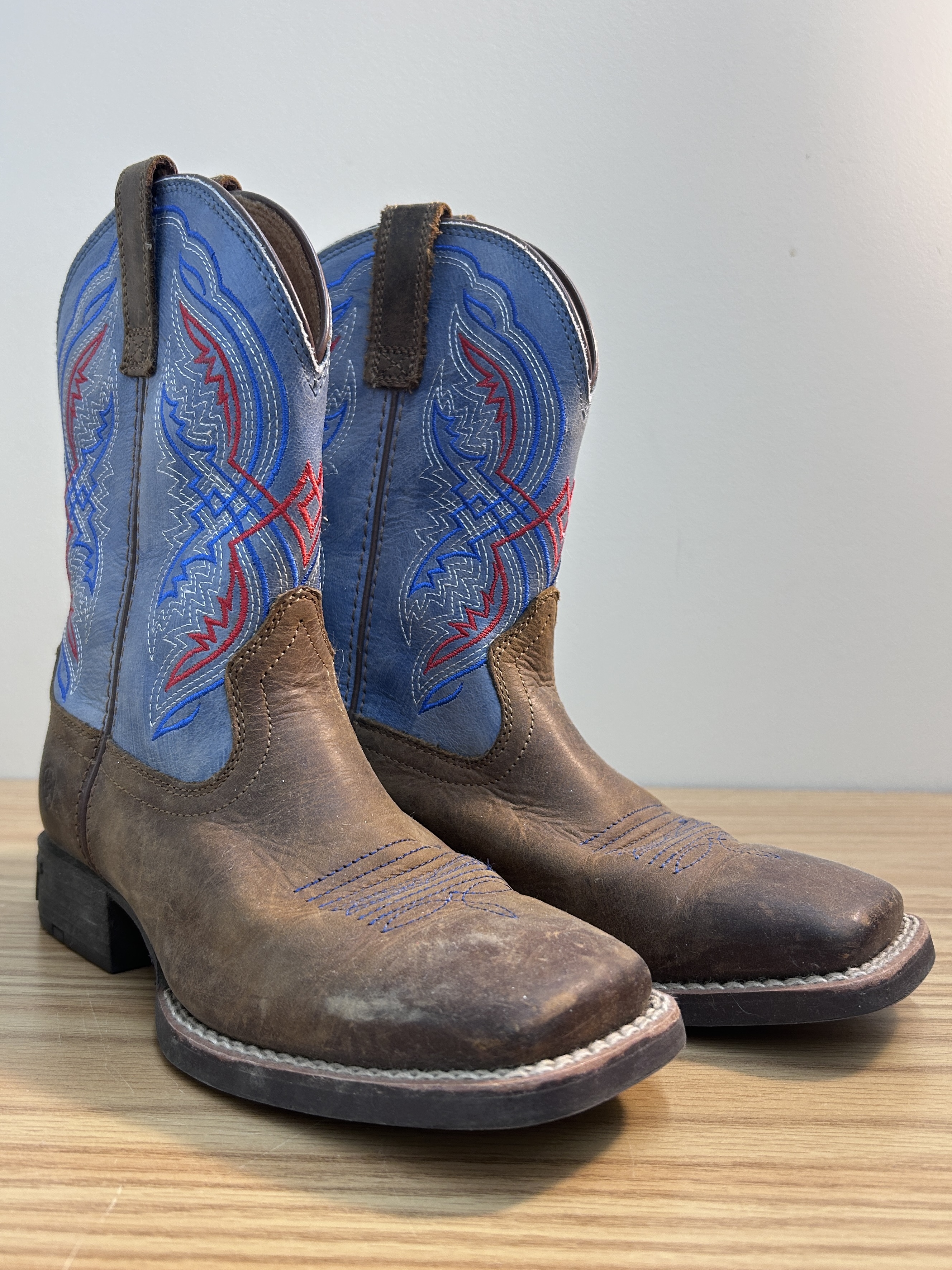 Ariat Kids' Double Kicker Western Boots