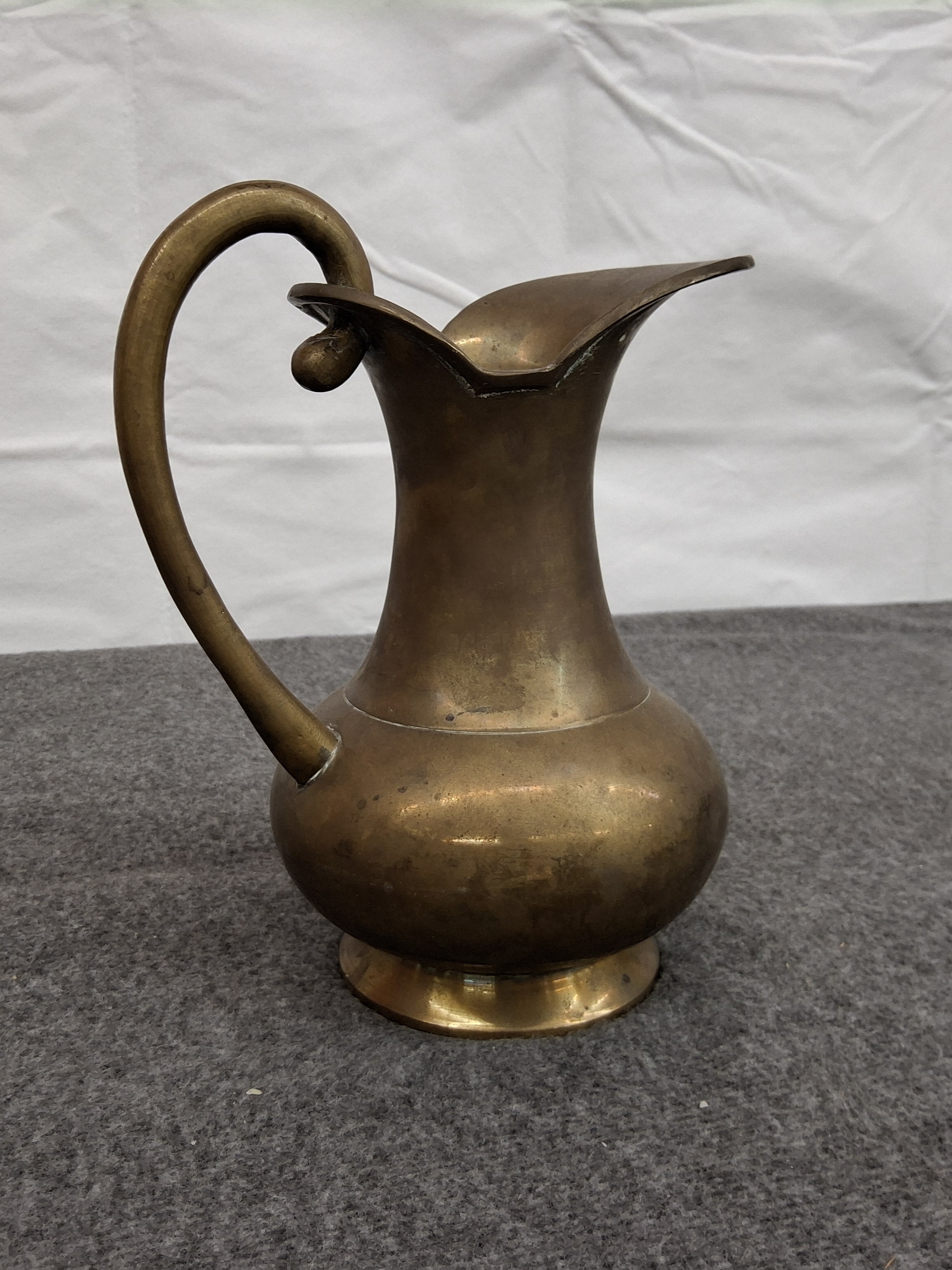 Vintage Brass Pitcher
