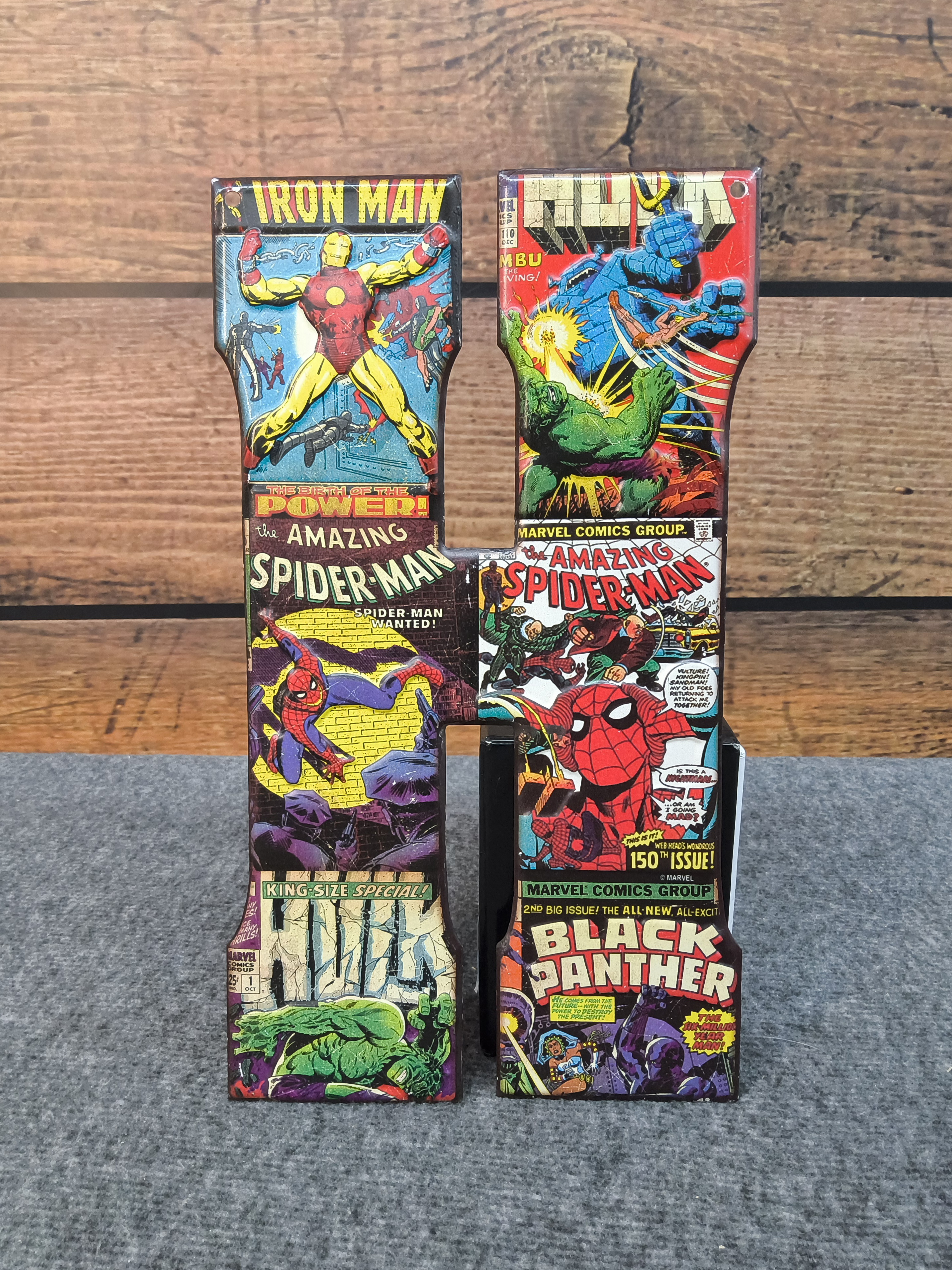 Marvel comic Metal H Wall Decor