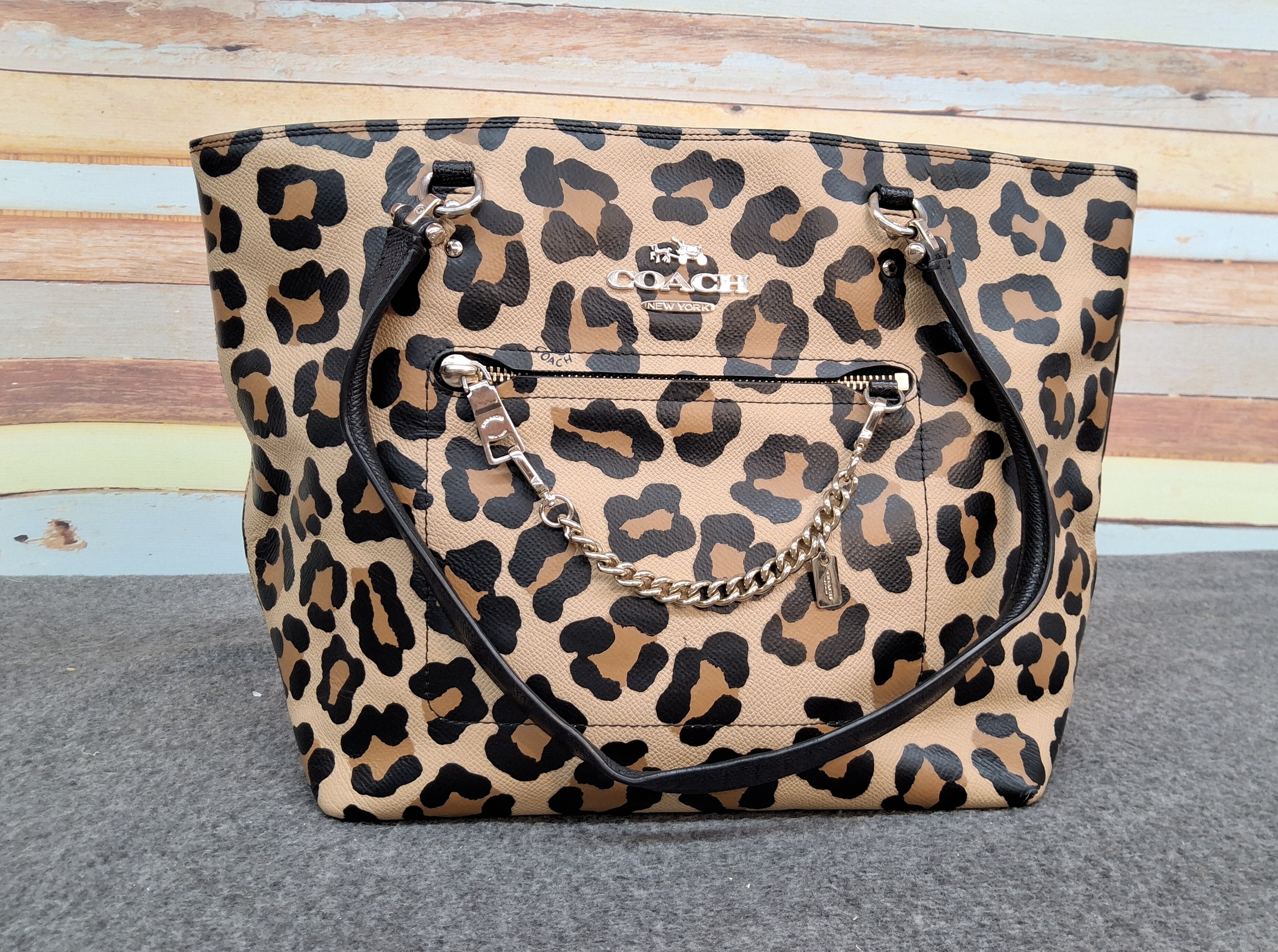 Coach Leopard Print handbag