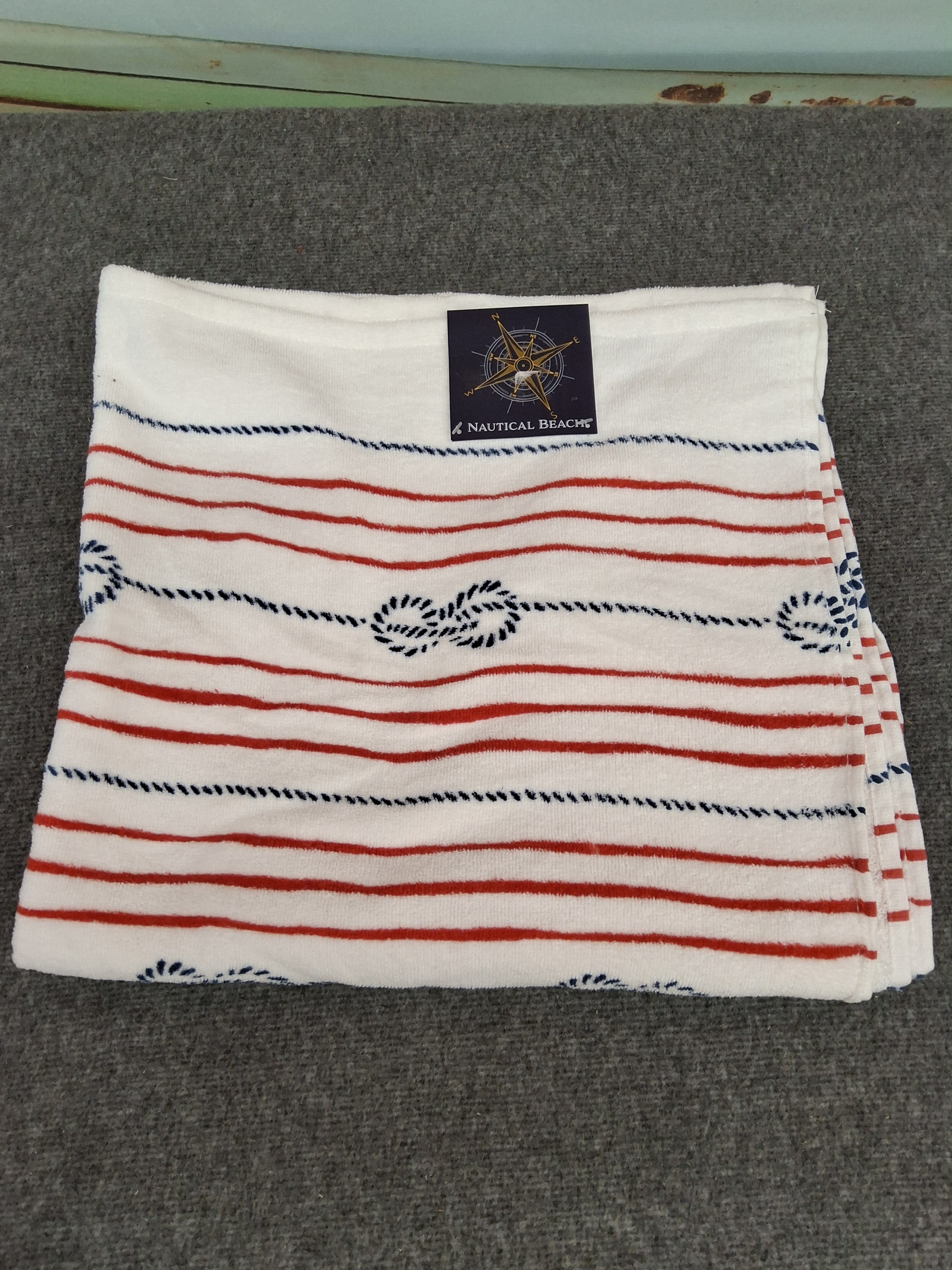 Nautical Beach Towel