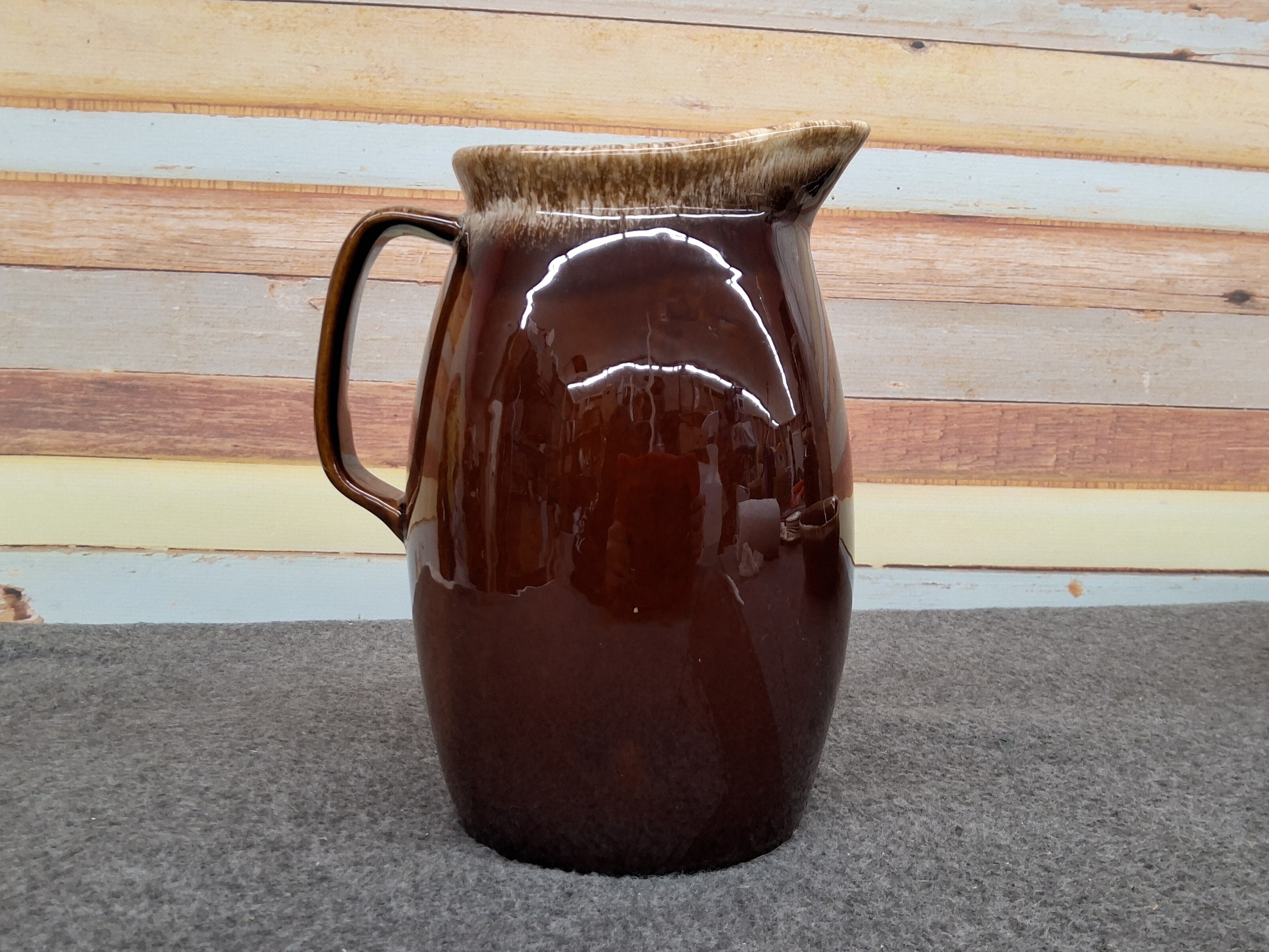 Hull Pottery Oven Proof Drip ware pitcher