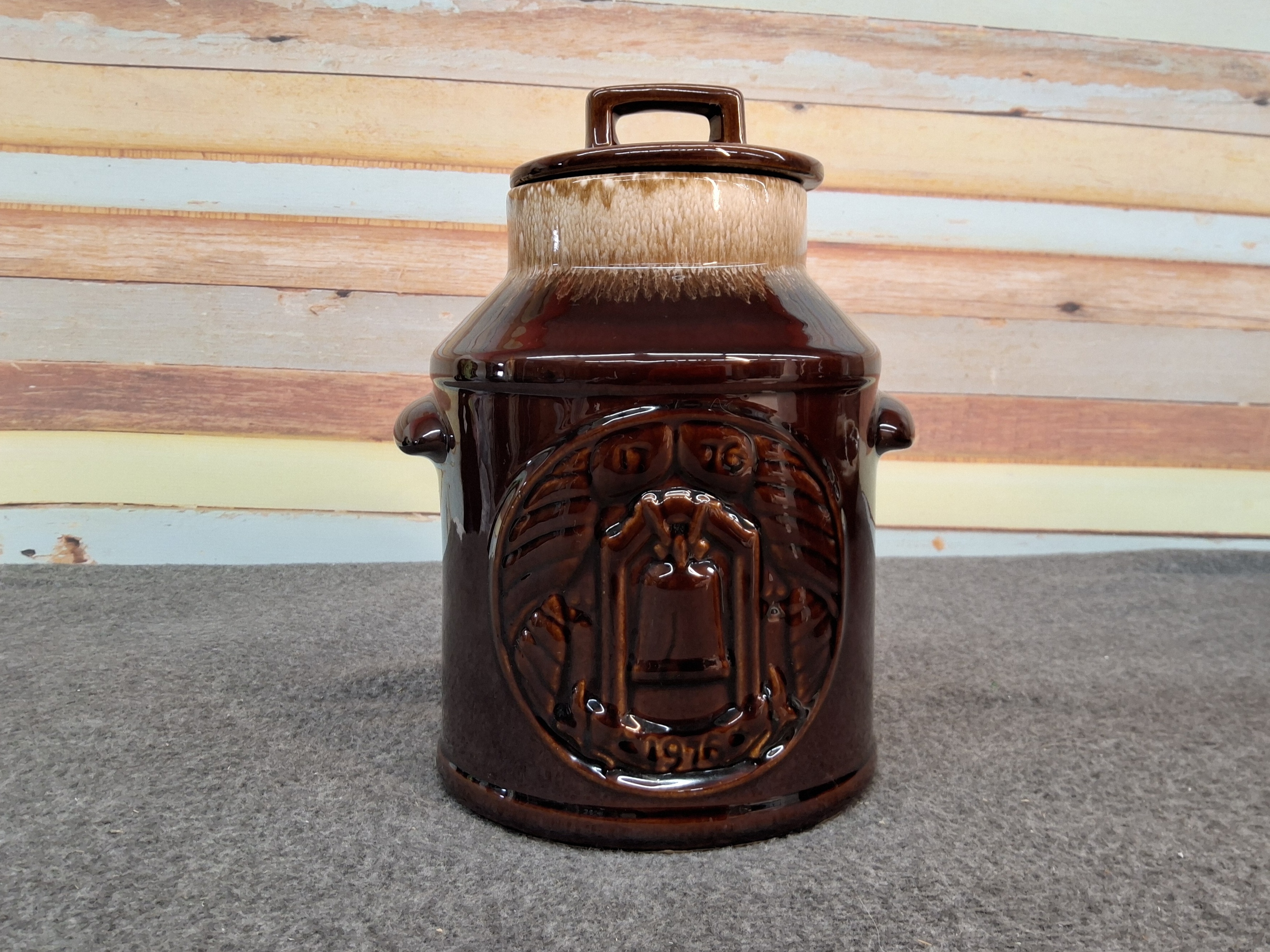 Vintage McCoy Liberty Bell Cookie Jar