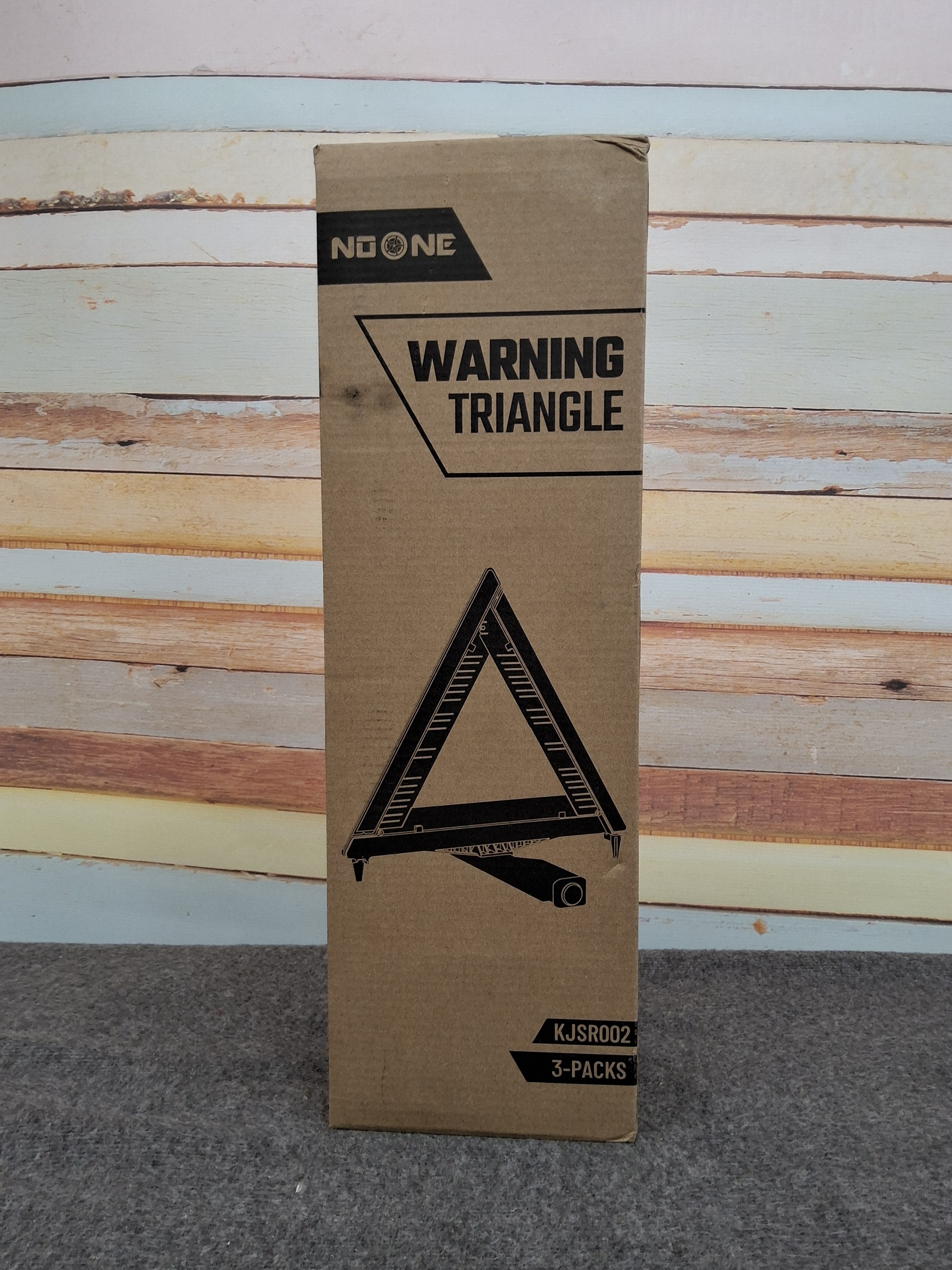 Noone Safety Warning Triangle Set – 3 Pack